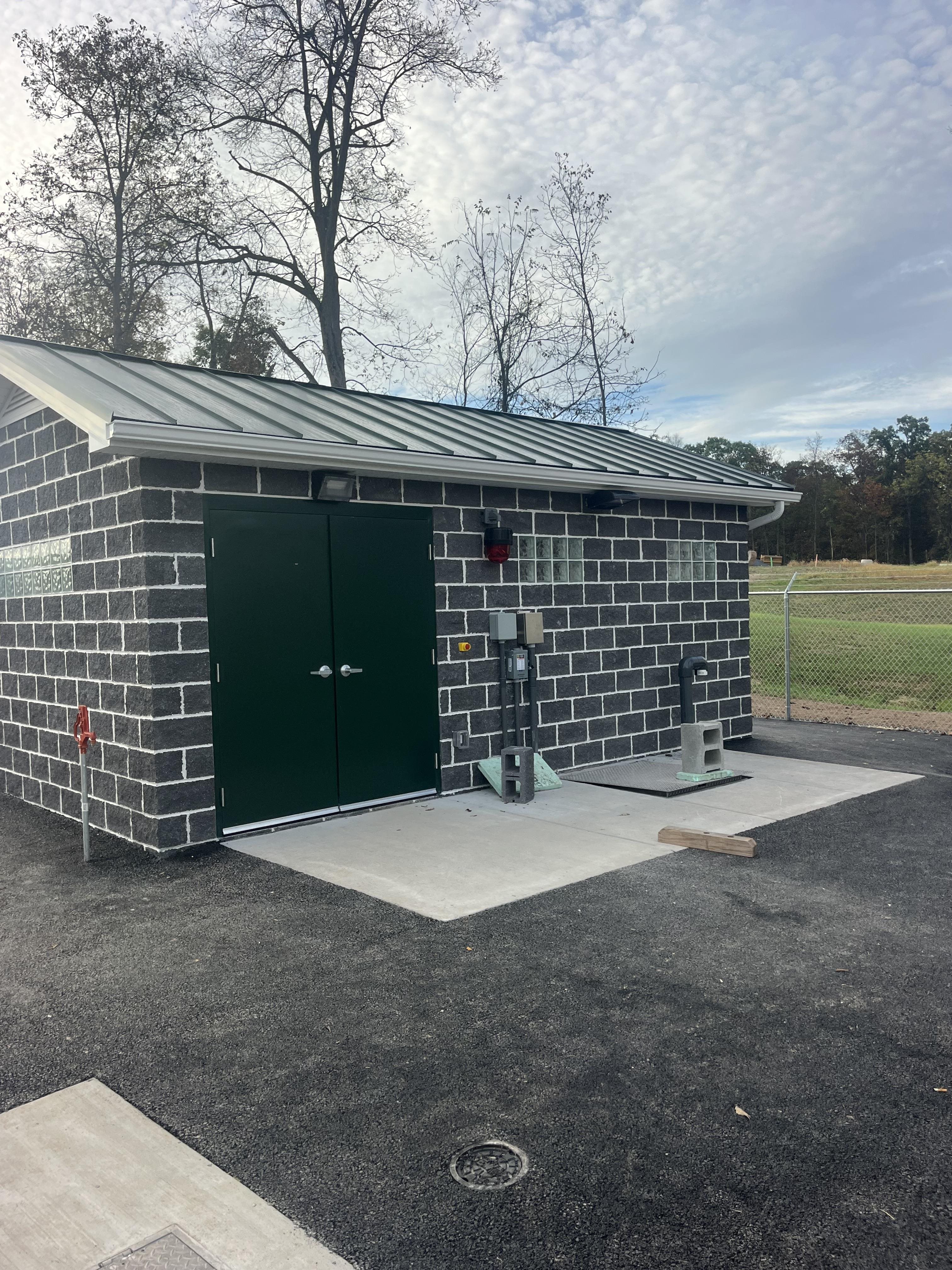 new pump station at cumberland village